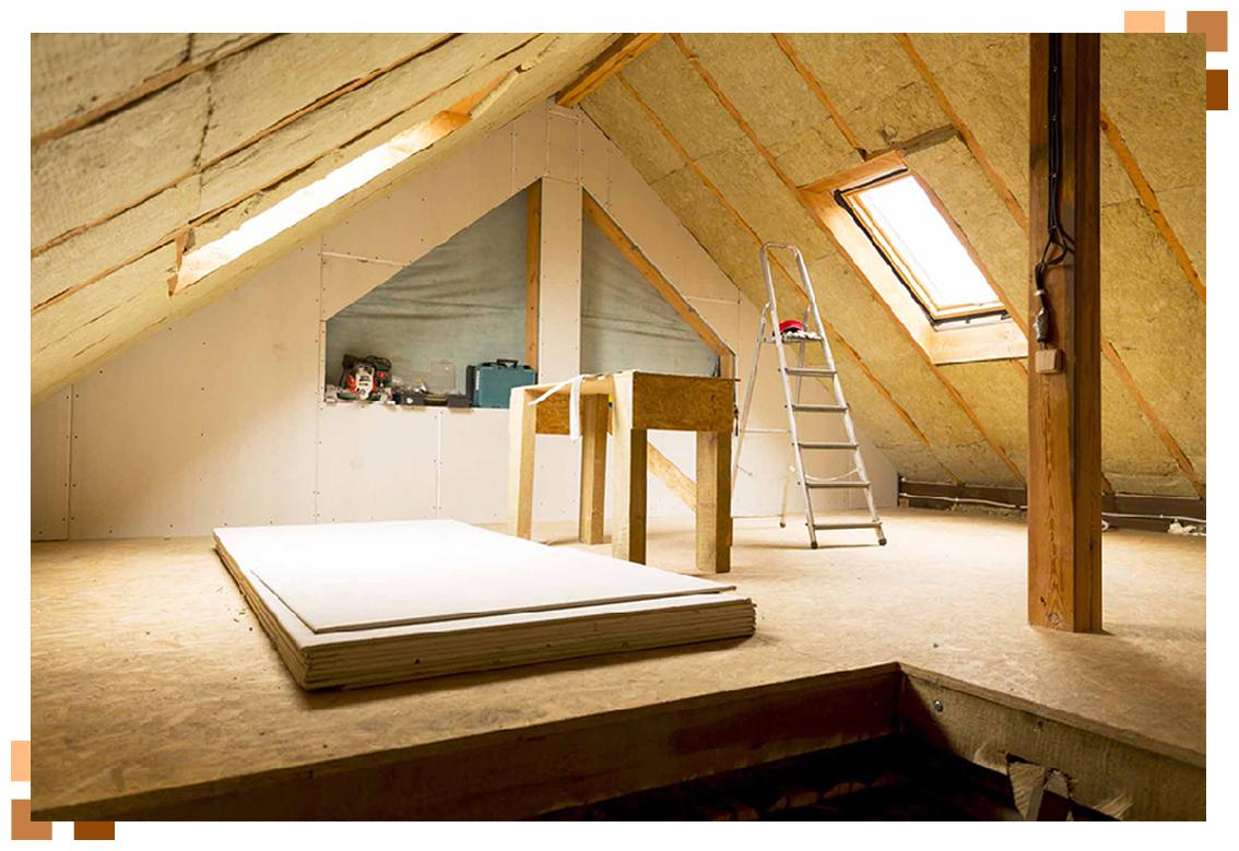 Travaux isolation toiture