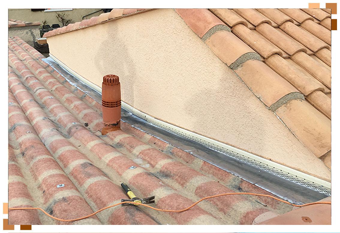 Travaux de zinguerie